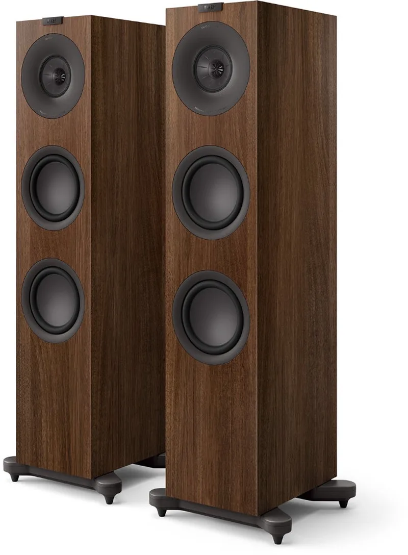 Q7 Meta - Vloerstaande Speaker by KEF in Walnoot – product photo