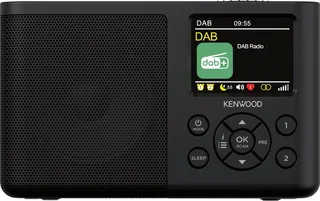 CR-M33DAB DAB+ Radio - Interne accu van Kenwood Audio in Zwart – productfoto 1 van 2