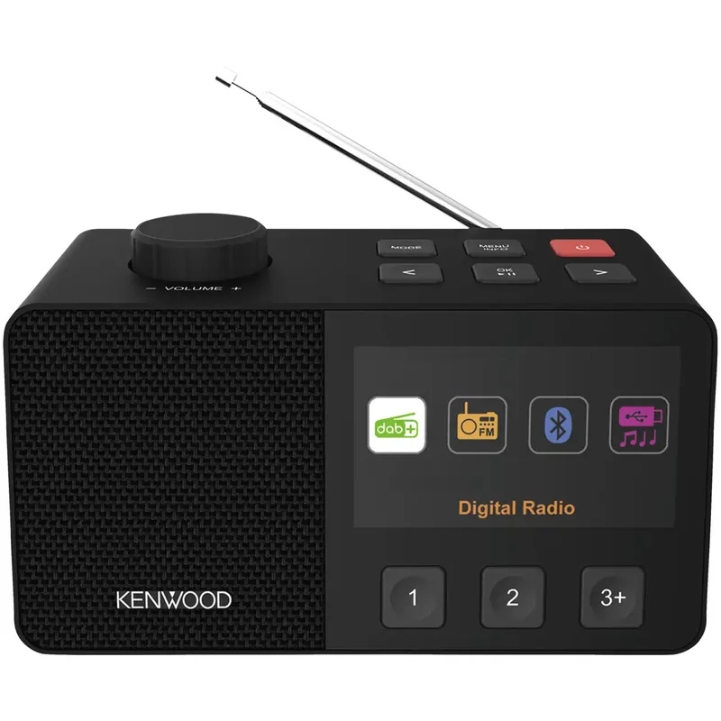 CR-M70DAB DAB radio Zwart by Kenwood Audio – product photo