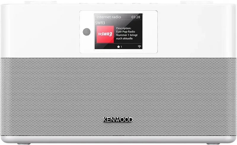 CR-ST120S – Smart Radio met DAB+, Internetradio & Bluetooth van Kenwood Audio in Wit – productfoto