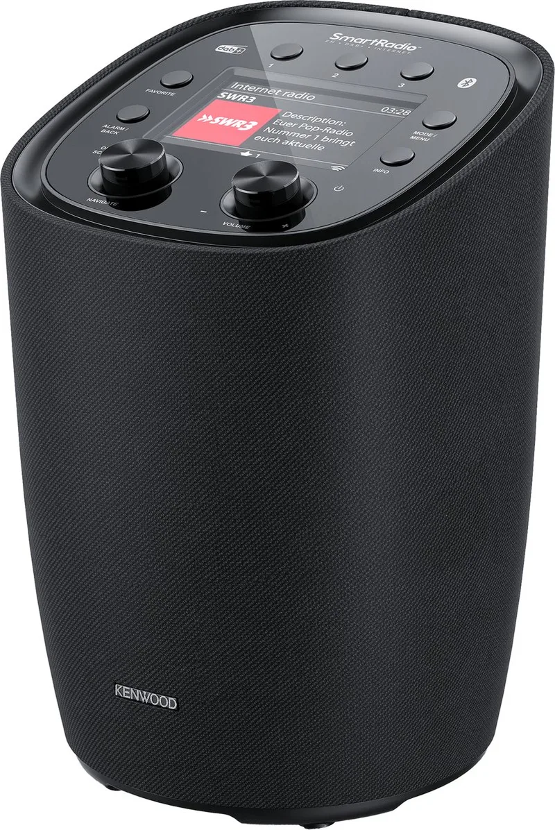 CR-ST500S-B - Design Smart HiFi-Systeem van Kenwood Audio in Zwart – productfoto