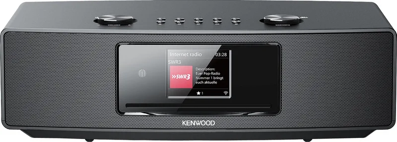 CR-ST700SCD - Wifi Smart Radio van Kenwood Audio in Zwart – productfoto