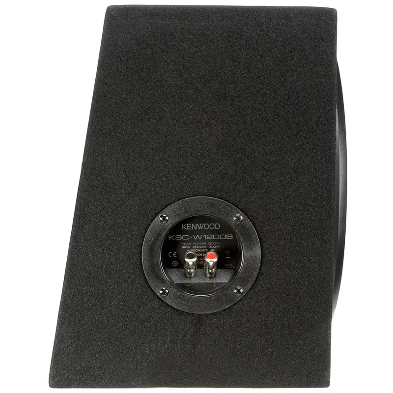 KSC-W1200B Subwoofer - Subwoofer by Kenwood Audio in Black – product photo