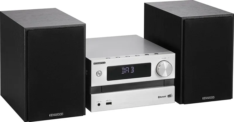 M-720DAB - Micro DAB+ HiFi-systeem by Kenwood Audio in Silver – product photo