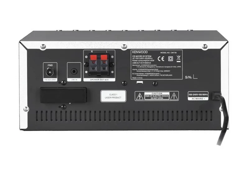 M-9000 Stereo set Zilver by Kenwood Audio – product photo 3 of 4