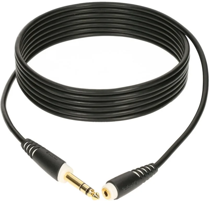 AS-EX60600 Adapterkabel 6 m - Audio kabel van Klotz in Zwart – productfoto