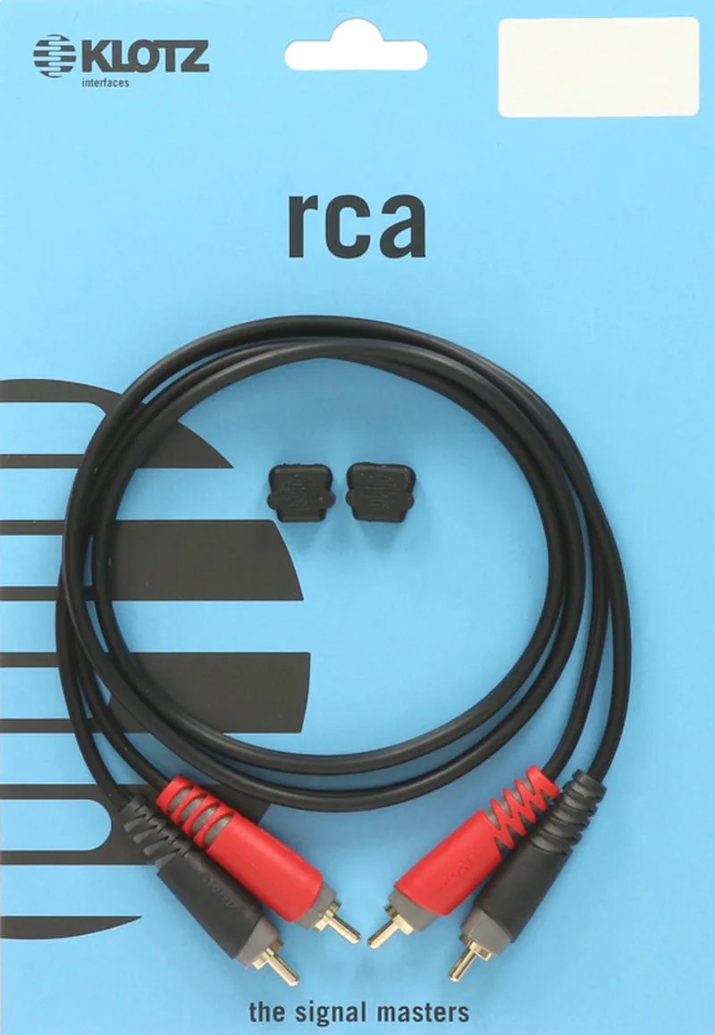 AT-CC0100 Cinchkabel 1 m - Audio kabel van Klotz in Aangepast – productfoto