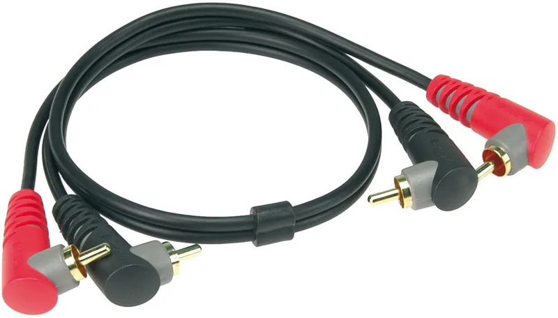 AT-CCA0300 Cinchkabel 3 m - Audio kabel från Klotz i Svart – produktbild