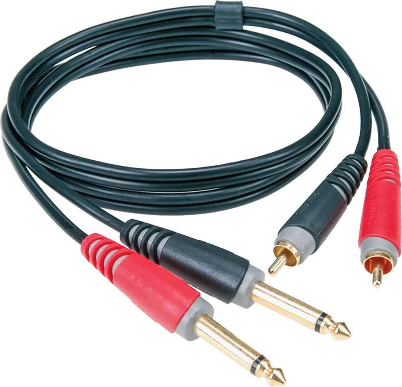 AT-CJ0300 Jackkabel 3 m - Audio kabel van Klotz in Zwart – productfoto