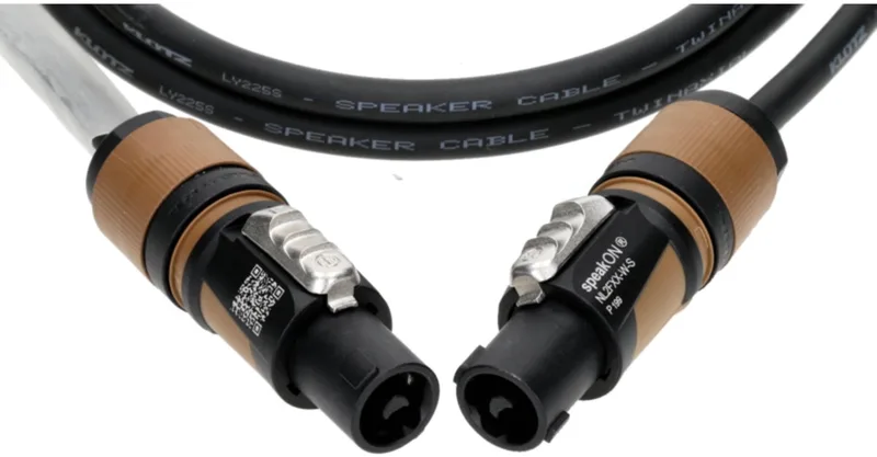 SC3-L2FF1000 luidsprekerkabel 10 m - Luidsprekerkabel van Klotz in Zwart – productfoto