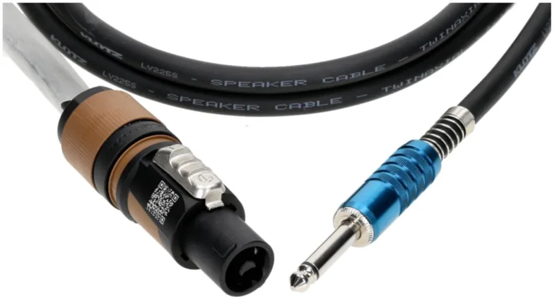 SC3-L2FP0200 Lautsprecherkabel 2 m - Luidsprekerkabel by Klotz in Black – product photo