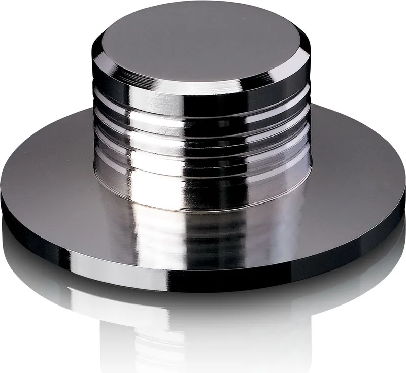 Aandrukgewicht voor Platenspeler - Platenpuck - Platenstabilisator - TTA-076SI van Lenco in Chroom – productfoto 1 van 5