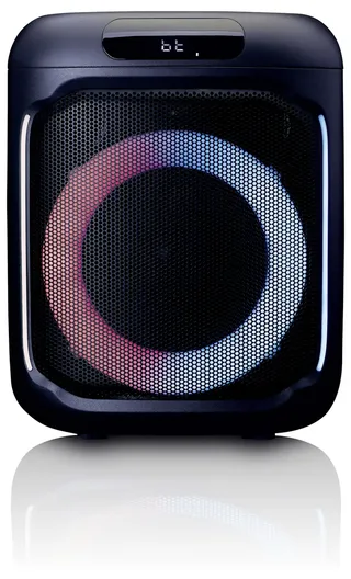 Bluetooth Speaker - Draadloze Party Speaker met Verlichting en Microfoon - PA-101BK by Lenco in Black – product photo 2 of 2