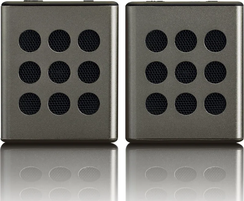 BTP-200BK - Bluetooth Speaker Draadloos - 8 uur batterij - Zwart van Lenco in Zwart-Zilver – productfoto