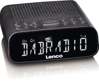 CR-606BK Wekkerradio - DAB en FM - Bluetooth - Dimbaar display van Lenco in Zwart – productfoto 1 van 2