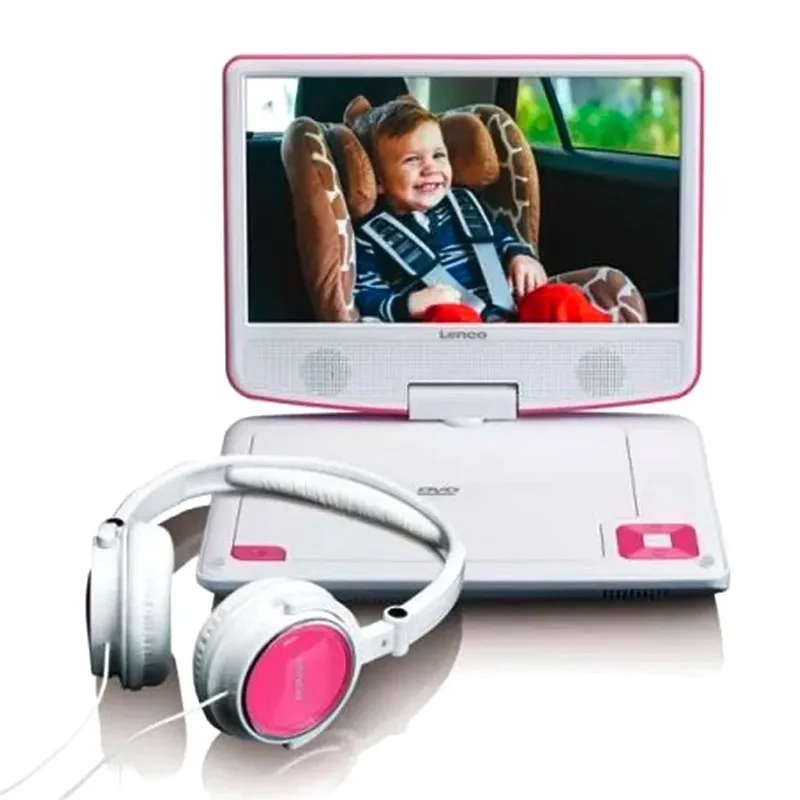 DVP-910 DVD-Player CD-Player, mit Display Pink by Lenco – product photo 2 of 6