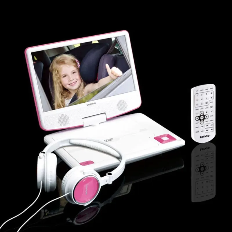 DVP-910 DVD-Player CD-Player, mit Display Pink by Lenco – product photo 5 of 6