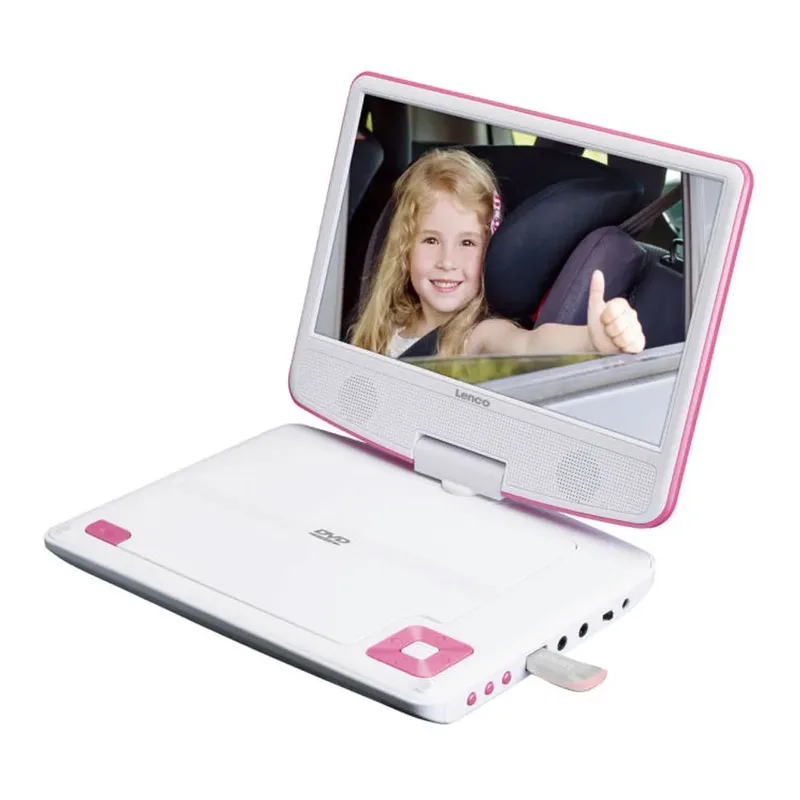 DVP-910 DVD-Player CD-Player, mit Display Pink by Lenco – product photo 4 of 6