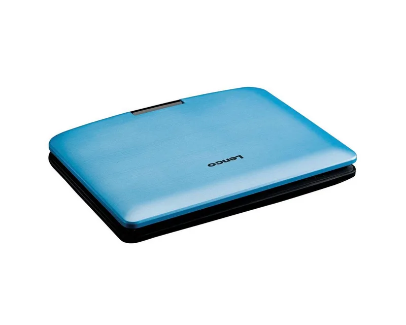 DVP-910BL - Portable 9" DVD player with USB headphones and mounting bracket - Blue/Black by Lenco – product photo 2 of 4
