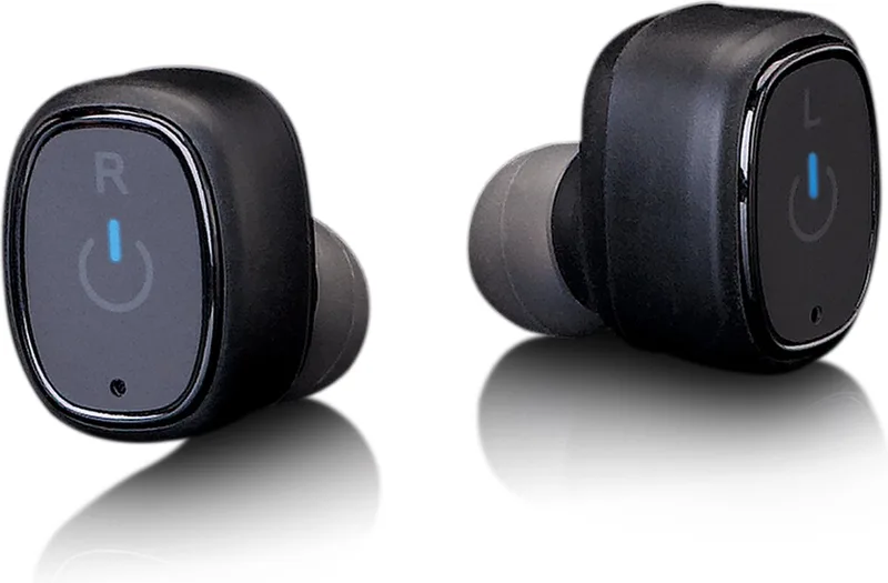 EPB-440BK - Draadloze oordopjes Waterproof (IPX6) lichtgewicht van Lenco in Zwart – productfoto