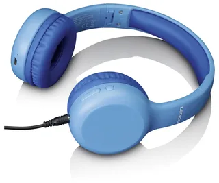 HPB-110BU - Vouwbare kinder Bluetooth Hoofdtelefoon by Lenco in Blue – product photo 3 of 3