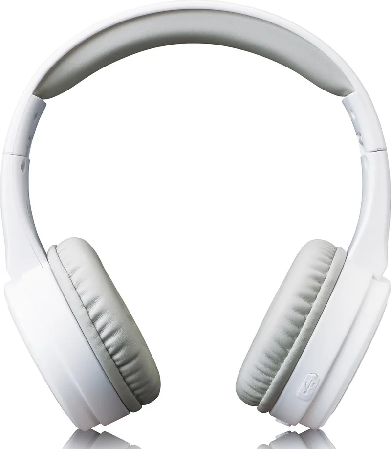 HPB-330WH - Bluetooth Koptelefoon - Spatwaterdicht by Lenco in White – product photo