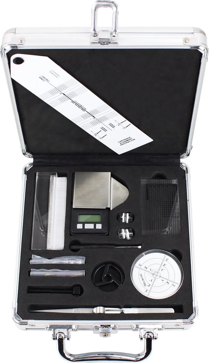 LP Schoonmaakset - Professionele set Platenspeler en Vinyl Accessoires by Lenco in Silver – product photo