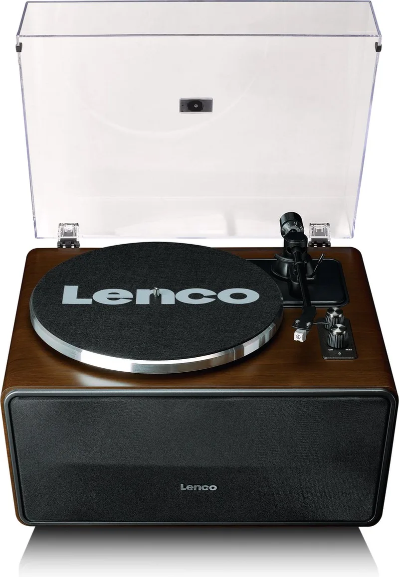 Platenspeler met Bluetooth - 4 ingebouwde Speakers 70W RMS van Lenco in Ls-470wa – productfoto