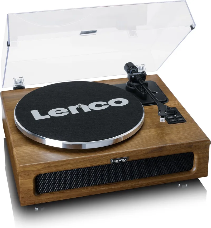 Platenspeler met Bluetooth - Vier ingebouwde Speakers 40W RMS - LS-410WA - Hout by Lenco in LS-410 – Hout – product photo