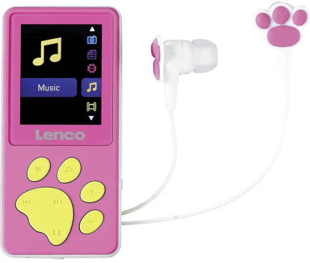 Xemio-560 - MP3 speler met 8GB geheugen en oordopjes