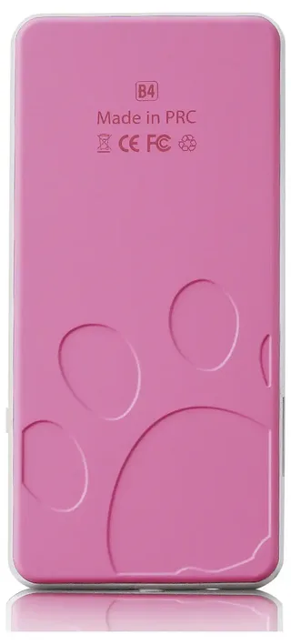 Xemio-560 - MP3 speler met 8GB geheugen en oordopjes van Lenco in Roze – productfoto 3 van 3