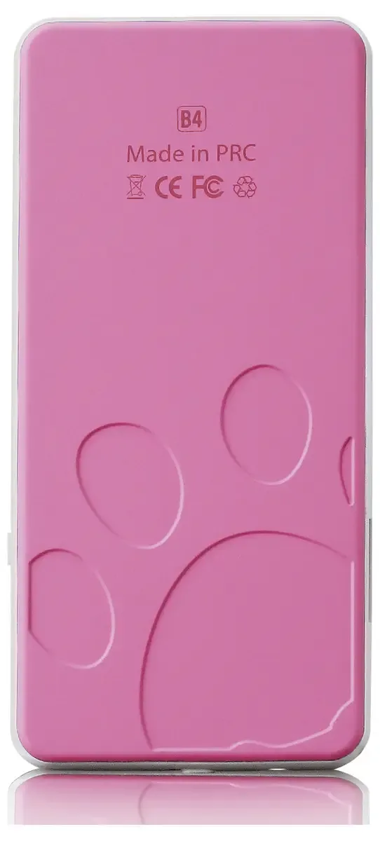 Xemio-560 - MP3 speler met 8GB geheugen en oordopjes van Lenco in Roze – productfoto 3 van 3