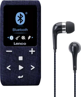 Xemio-861BU Tragbarer CD-Player Blau de Lenco – photo produit 1 sur 2