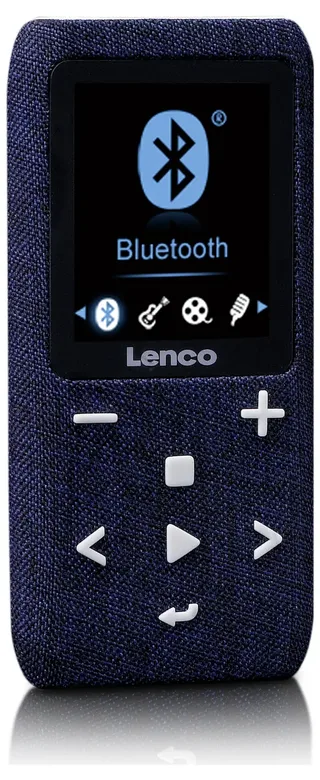 Xemio-861BU Tragbarer CD-Player Blau de Lenco – photo produit 2 sur 2