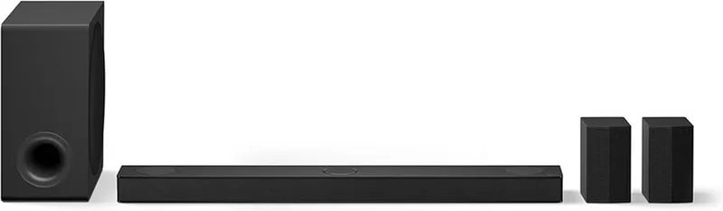 DS80TR - Soundbar – 5.1.3 kanaals – Dolby Atmos – Draadloze subwoofer van LG in Zwart – productfoto