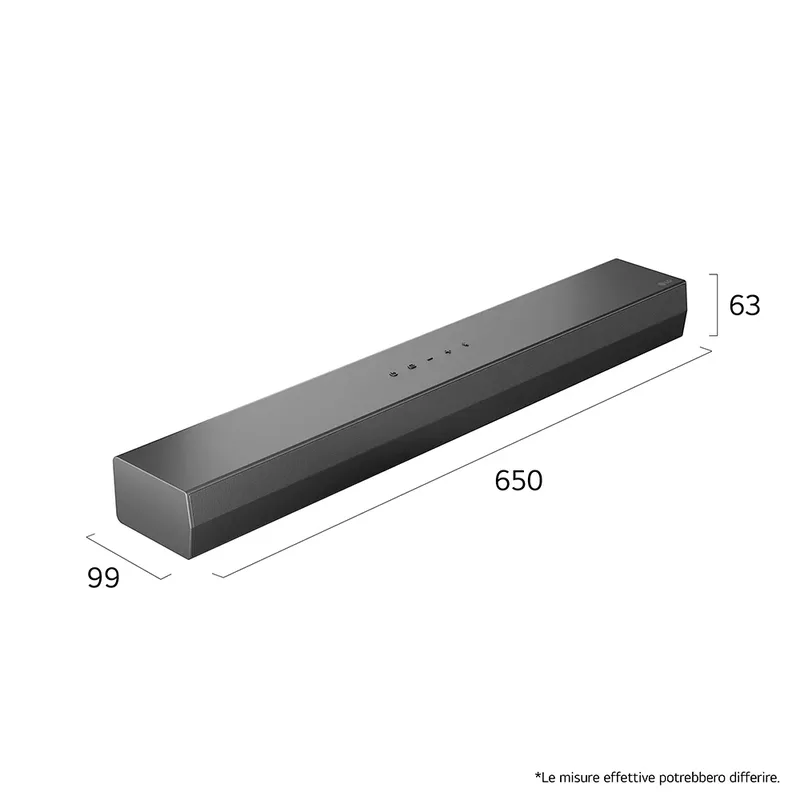 S20a 50w Soundbar van LG – productfoto 2 van 6