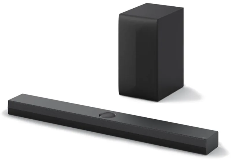 S70TY Serie - Soundbar - 3.1.1 Kanaal - 400W - Dolby Atmos van LG in Zwart – productfoto
