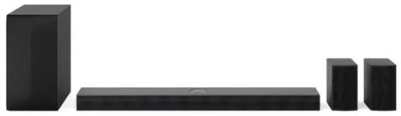 Soundbar - LG - S70TR - 5.1.1 - Dolby Atmos-kanalen met achterluidsprekers - 500 W - Draadloze subwoofer by LG in Black – product photo