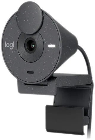 BRIO 305 graphit Full HD-webcam 1920 x 1080 Pixel Geïntegreerd afdekpaneel, Microfoon by Logitech in Grafietgrijs – product photo 1 of 3