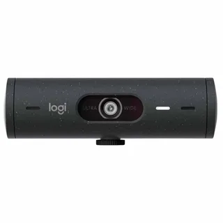 Brio 500 Full HD-Webcam Klemm-Halterung, Stereo-Mikrofon, Integrierte Abdeckblende fra Logitech – produktbillede 5 af 6