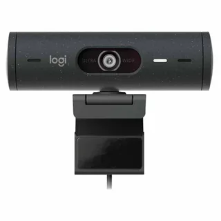 Brio 500 Full HD-Webcam Klemm-Halterung, Stereo-Mikrofon, Integrierte Abdeckblende fra Logitech – produktbillede 3 af 6