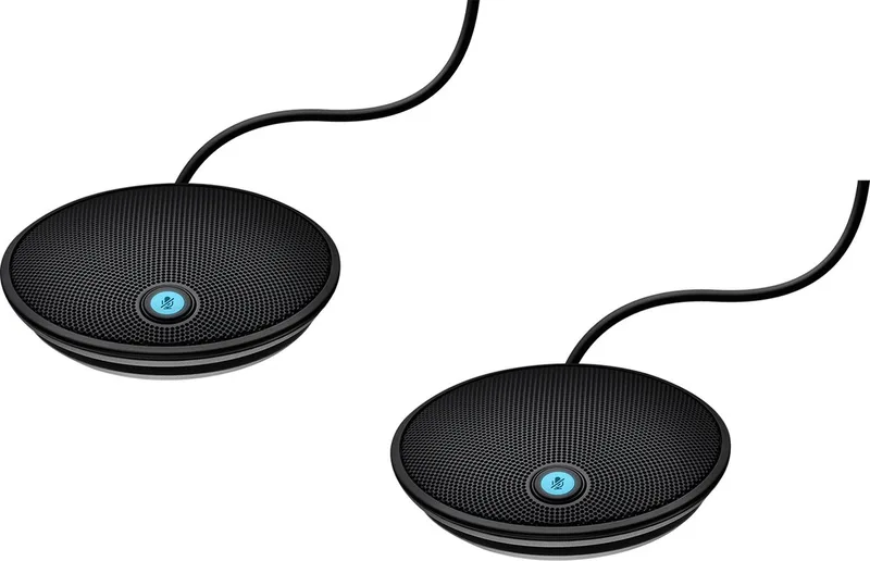Group - EXPANSION MICROPHONES (2) - V-U0037 / 989-000171 fra Logitech i Sort – produktbillede 1 af 2