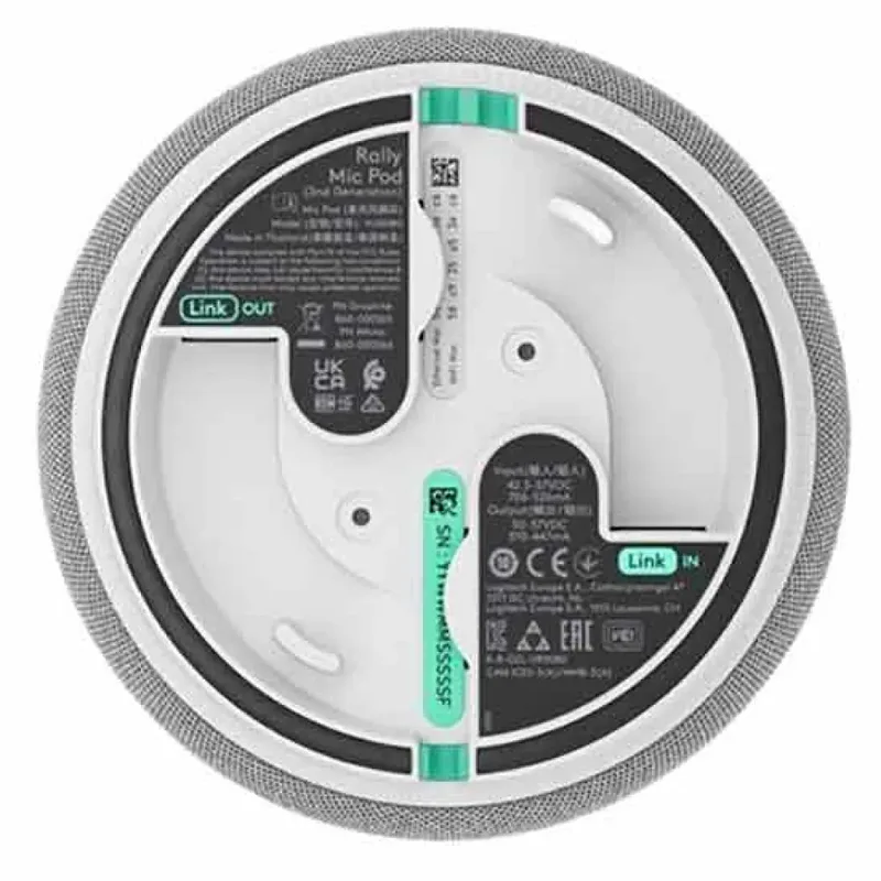 Rally Mic Pod 2 Microfoon by Logitech – product photo 2 of 6