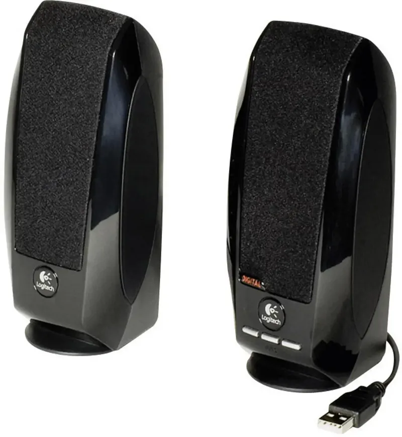 S-150 2.0 PC-Lautsprecher Kabelgebunden 1.2 W Schwarz fra Logitech – produktbillede 1 af 3