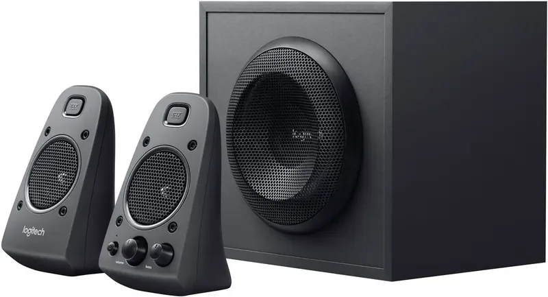 Z625 2.1 PC-Lautsprecher Kabelgebunden 200 W Schwarz fra Logitech – produktbillede 1 af 4