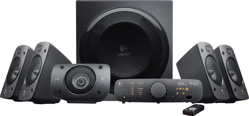 Z906 5.1 PC-Lautsprecher Kabelgebunden 500 W Schwarz by Logitech – product photo 1 of 6