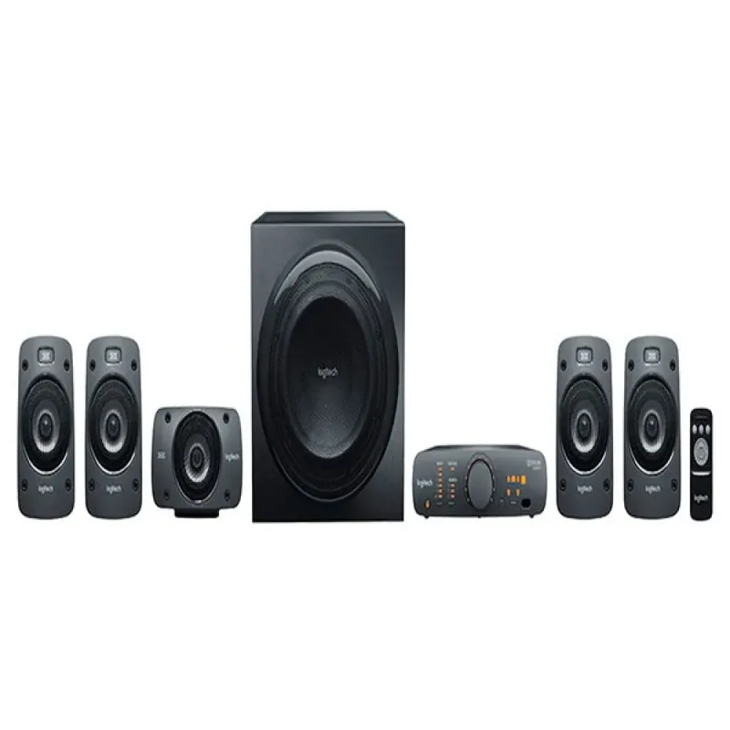 Z906 5.1 PC-Lautsprecher Kabelgebunden 500 W Schwarz by Logitech – product photo 3 of 6