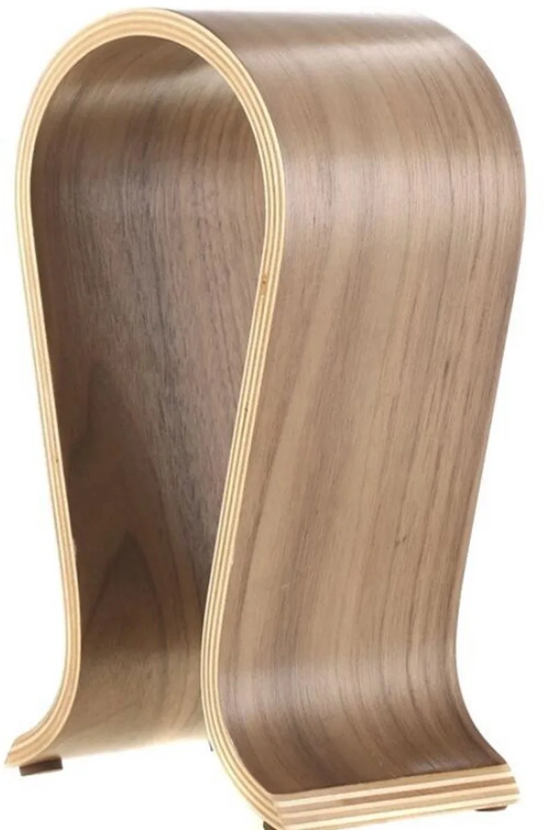 Headset Stand - Headset Houder - Koptelefoon standaard - Koptelefoon Houder - Hoofdtelefoon Houder - Headphone stand van Ludic Audio in Walnoot – productfoto