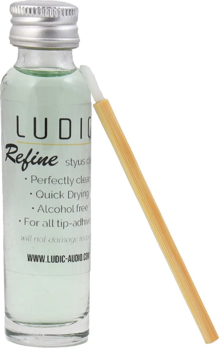 Primary Refine Stylus Cleaner Reinigingsproduct van Ludic Audio in Helder – productfoto