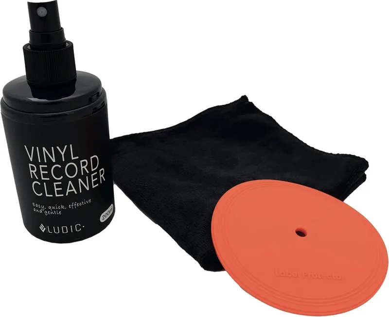 Vinyl Record Cleaning System Evo by Ludic Audio in Black – product photo